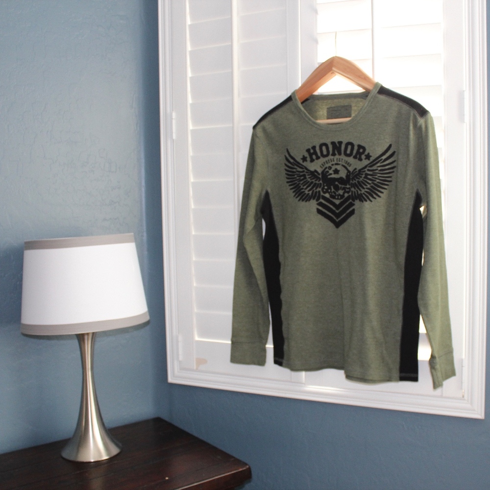 Mens Long Sleeve Thermal Express  XL shirt